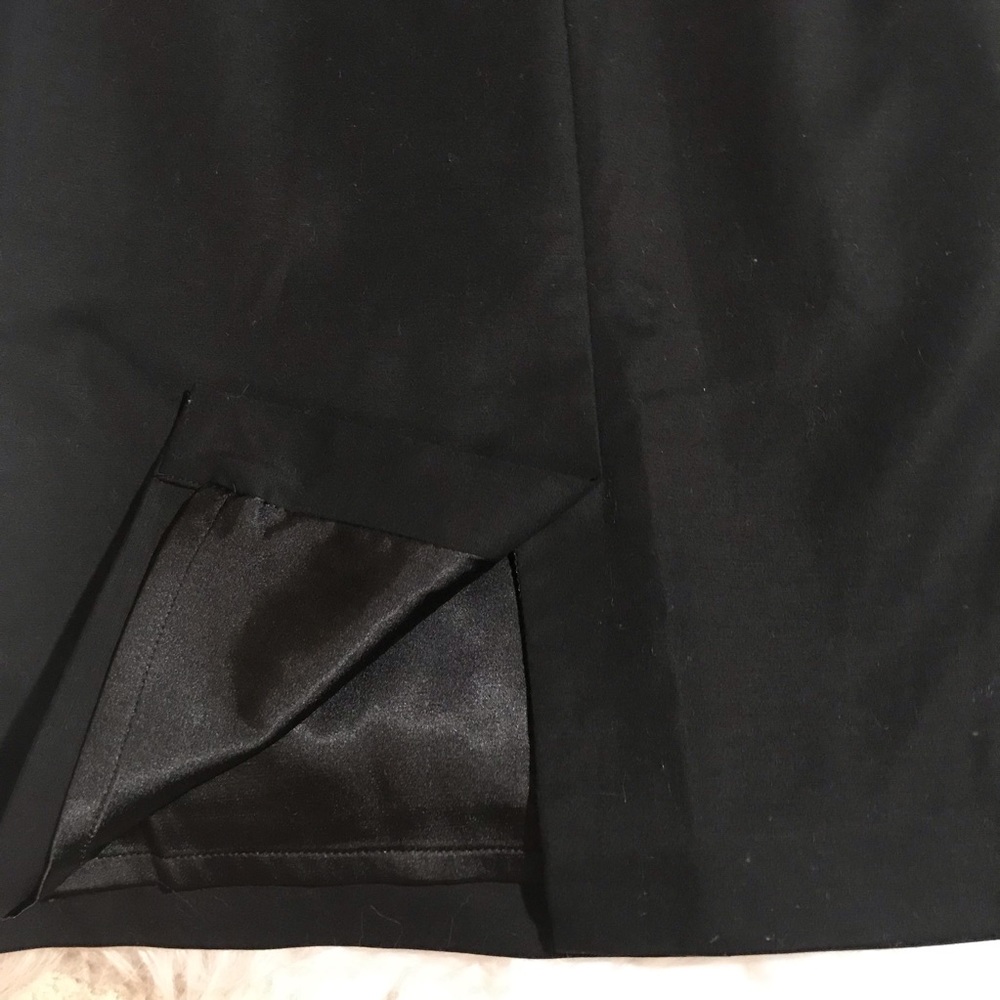 Elie Tahari Black Pleated Dress H21 - Picture 5 of 5